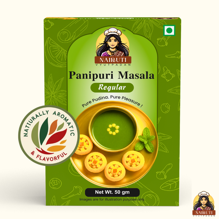Pudina Pani Puri Masala | Spicy & Tangy Golgappa Mint Pani Mix