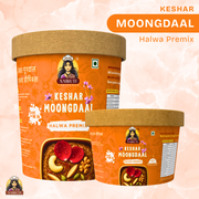 Kesar Moong Dal Halwa Premix | Instant Traditional Indian Dessert Mix