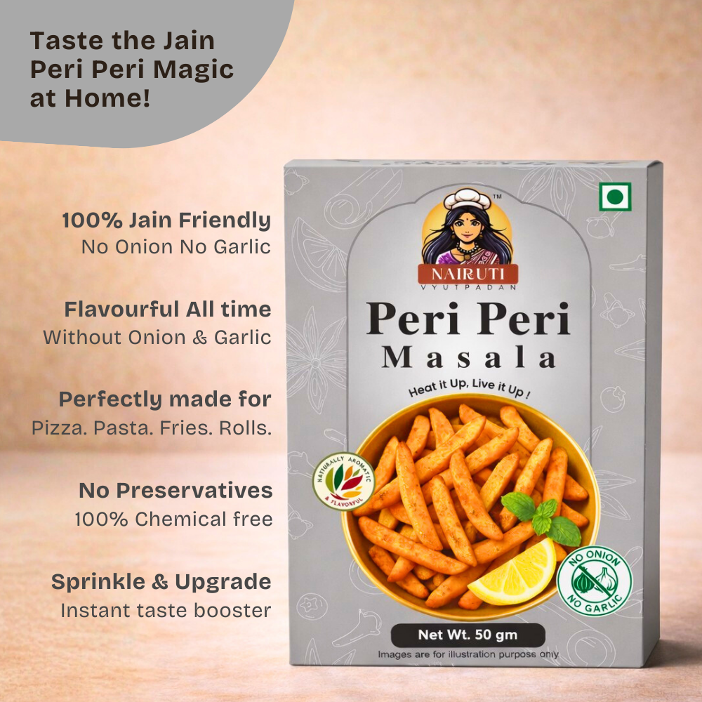 Peri Peri Masala Jain - No Onion No Garlic