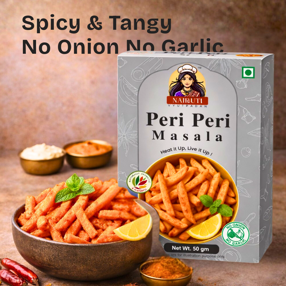 Peri Peri Masala Jain - No Onion No Garlic