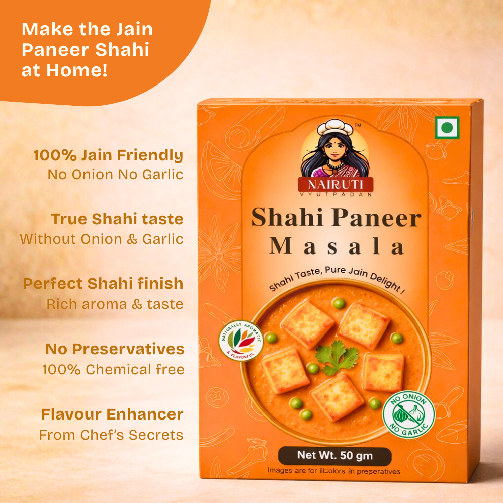 Shahi Paneer Masala Jain – No Onion No Garlic
