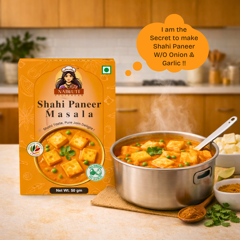 Shahi Paneer Masala Jain – No Onion No Garlic